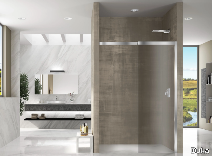 LIBERO 5000 - Niche crystal shower cabin _ Duka