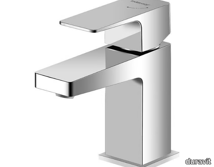 MANHATTAN - Countertop single handle washbasin mixer without waste _ Duravit