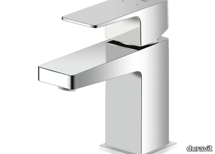 MANHATTAN - Single handle countertop washbasin mixer without waste _ Duravit