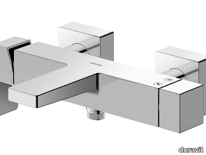 MANHATTAN - External single handle bathtub mixer _ Duravit