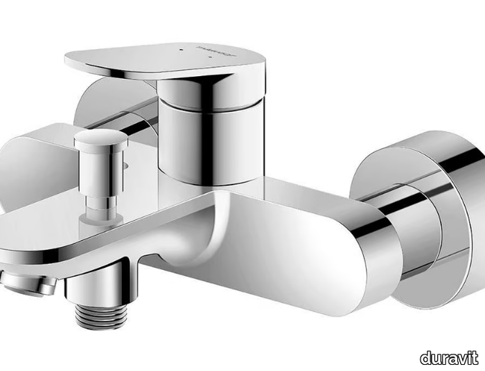 WAVE - External single handle bathtub mixer _ Duravit