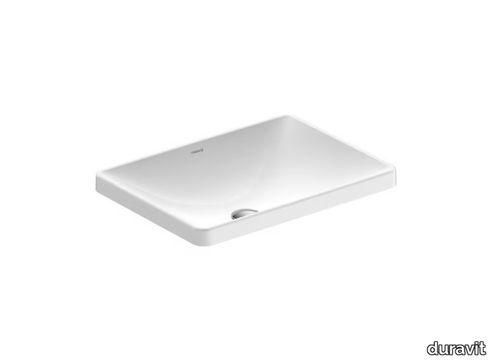 D-NEO - Inset ceramic washbasin _ Duravit