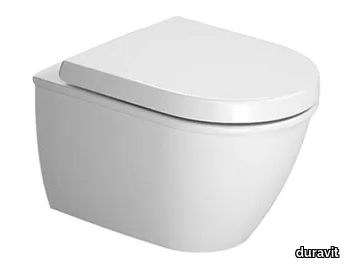 DARLING NEW - Wall-hung compact ceramic toilet _ Duravit