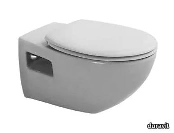 DURAPLUS - Wall-hung ceramic toilet _ Duravit