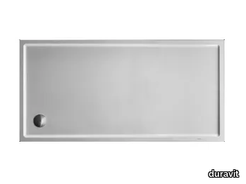 STARCK - Rectangular acrylic shower tray _ Duravit