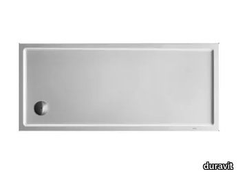 STARCK - Rectangular acrylic shower tray _ Duravit