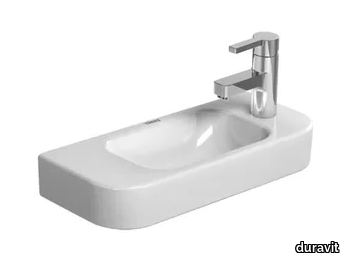 HAPPY D.2 - Ceramic handrinse basin _ Duravit