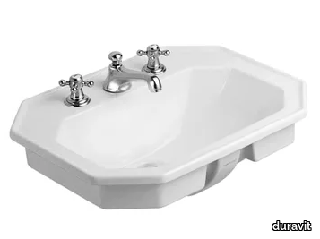 1930 - Inset ceramic washbasin _ Duravit