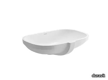 D-CODE - Undermount ceramic washbasin _ Duravit