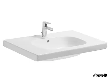 D-CODE - Rectangular ceramic washbasin _ Duravit