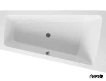 PAIOVA - Built-in corner bathtub _ Duravit