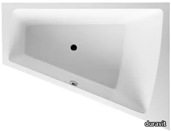 PAIOVA - Built-in corner bathtub _ Duravit