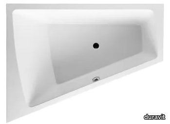 PAIOVA - Built-in corner bathtub _ Duravit