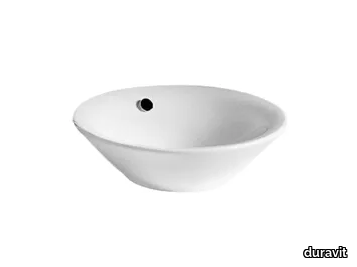 STARCK 1 - Countertop ceramic washbasin _ Duravit