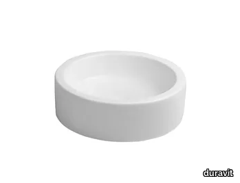 STARCK 1 - Countertop ceramic washbasin _ Duravit