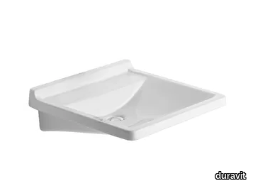 STARCK 3 - Ceramic washbasin for disabled _ Duravit