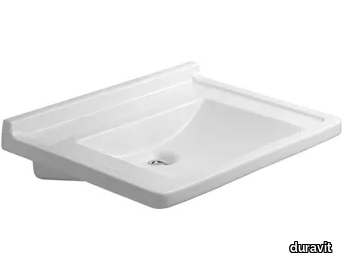 STARCK 3 - Ceramic washbasin for disabled _ Duravit