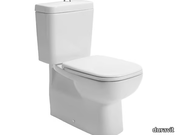 D-CODE - Close coupled ceramic toilet _ Duravit