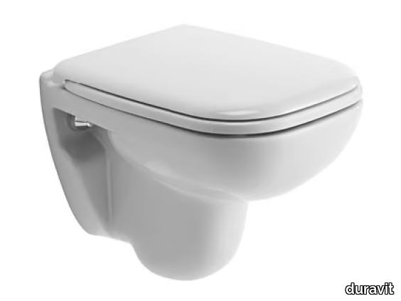 D-CODE - Wall-hung compact ceramic toilet _ Duravit