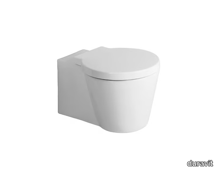 STARCK 1 - Wall-hung ceramic toilet _ Duravit