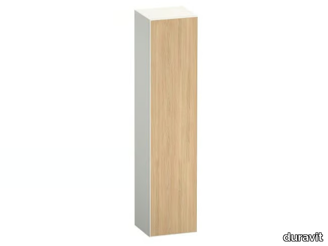 ZENCHA - Wooden bathroom column with doors _ Duravit