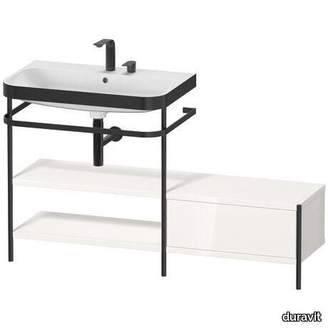 Happy D.2 Plus c-bonded set with metal console and drawer