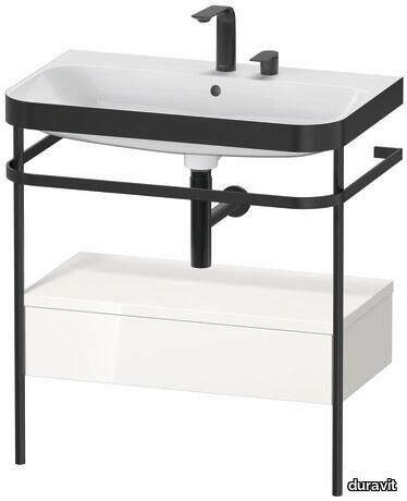 Happy D.2 Plus c-bonded set with metal console and drawer