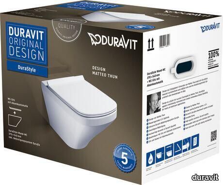 DuraStyle Toilet set wall-mounted