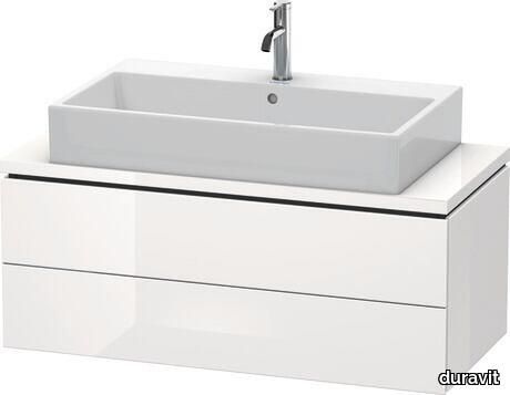 L-Cube Console vanity unit wall-mounted