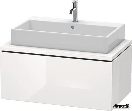 L-Cube Console vanity unit wall-mounted