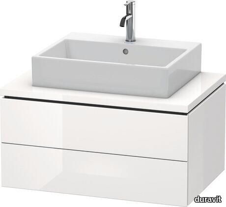 L-Cube Console vanity unit wall-mounted