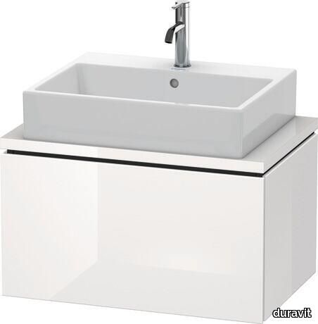 L-Cube Console vanity unit wall-mounted