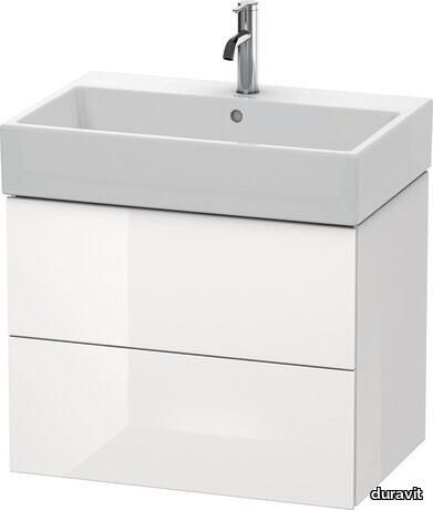 L-Cube Vanity unit wall-mounted