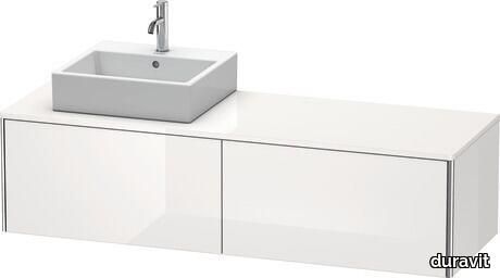 XSquare Console vanity unit wall-mounted