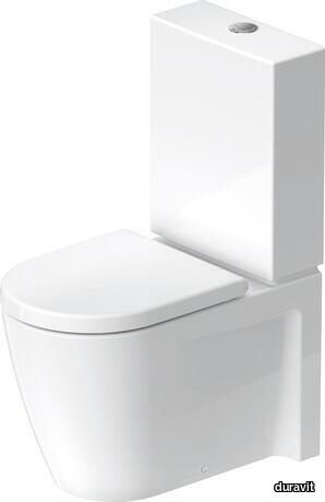 Starck 2 Toilet close-coupled