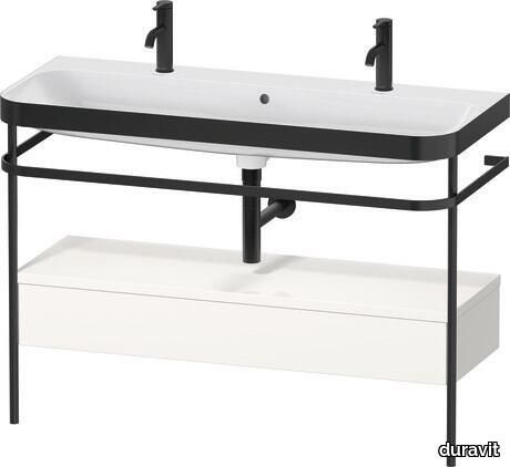 Happy D.2 Plus c-bonded set with metal console and drawer