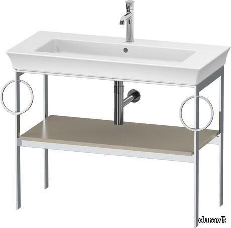 White Tulip Metal console