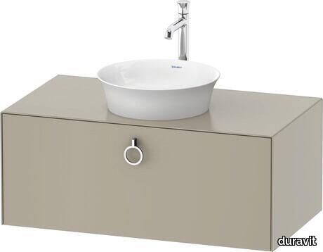 White Tulip Console vanity unit wall-mounted