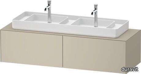 White Tulip Console vanity unit wall-mounted