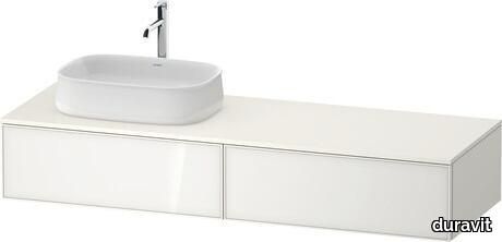 Zencha Console vanity unit wall-mounted