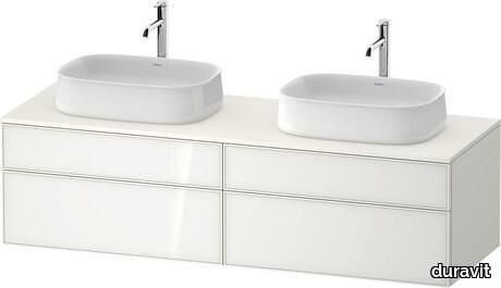 Zencha Console vanity unit wall-mounted