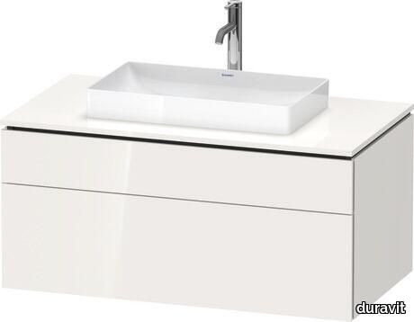 L-Cube Console vanity unit wall-mounted