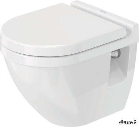 Starck 3 Wall-mounted toilet Compact