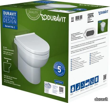 Duravit No.1 Toilet set floorstanding