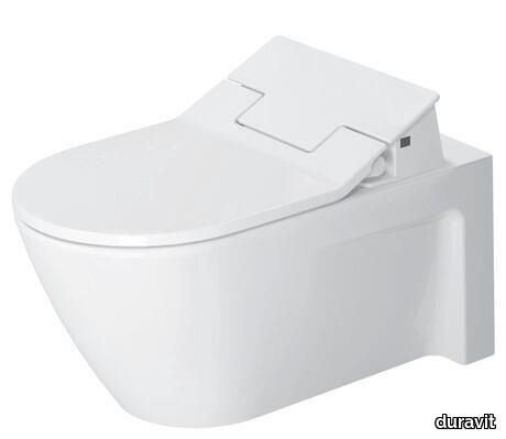 Starck 2 Toilet wall-mounted for shower toilet seat