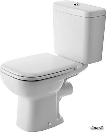 D-Code Toilet close-coupled