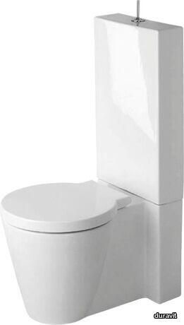 Starck 1 Toilet close-coupled