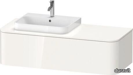 Happy D.2 Plus Console vanity unit wall-mounted
