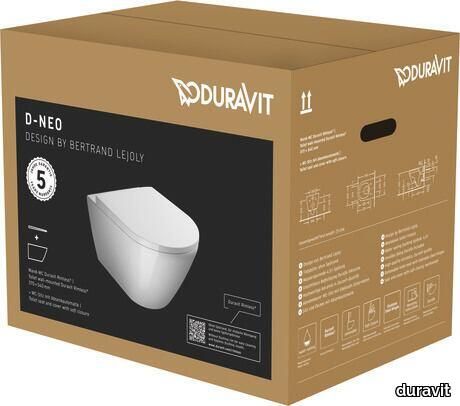 D-Neo Toilet set wall-mounted