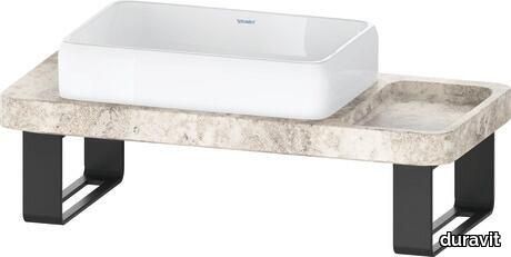 Qatego Washbasin with console and console support